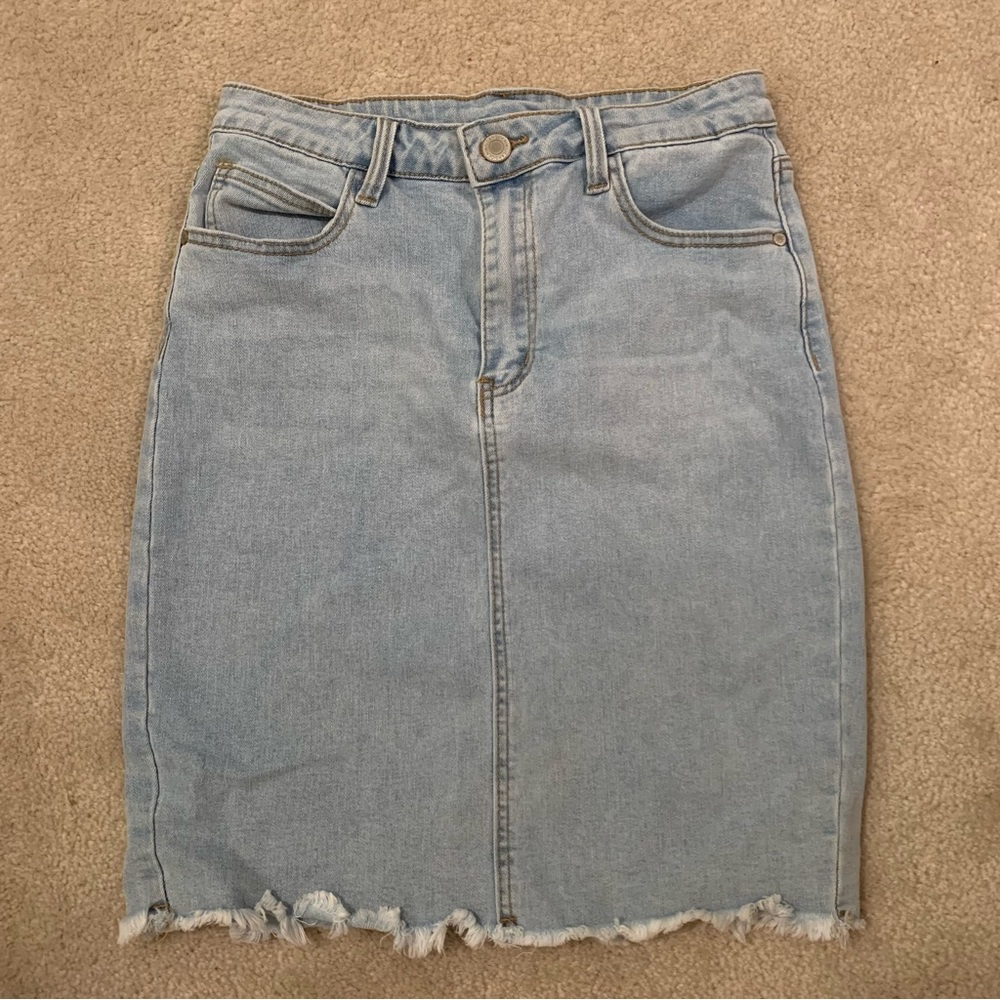 Denim skirt